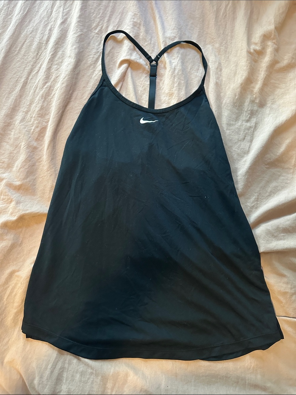 Nike Black Slim Racerback Tank